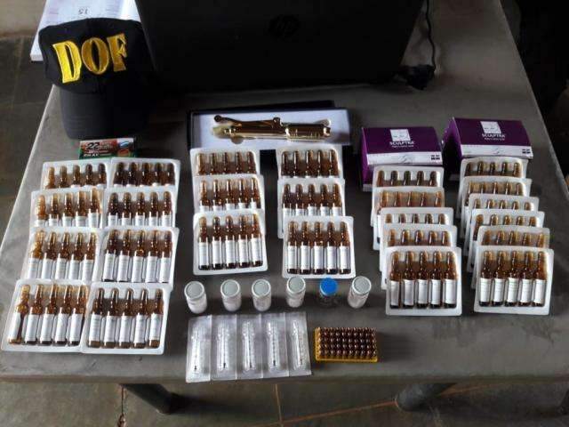Homem &eacute; preso transportando R$ 50 mil em medicamentos italianos