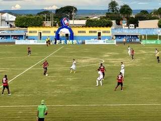 Costa Rica e Águia se encontraram no gramado do Estádio Laertão (Foto: Diego Batistoti/Arquivo)