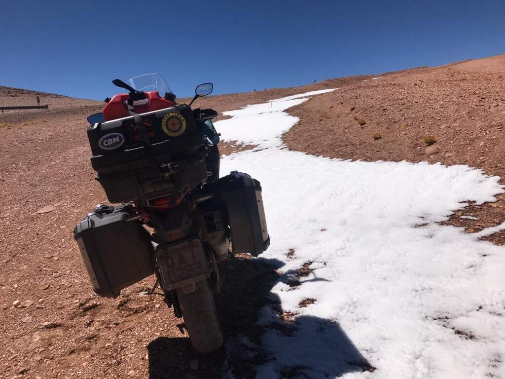 Viagem de moto, sozinho, por todos os países na América do Sul