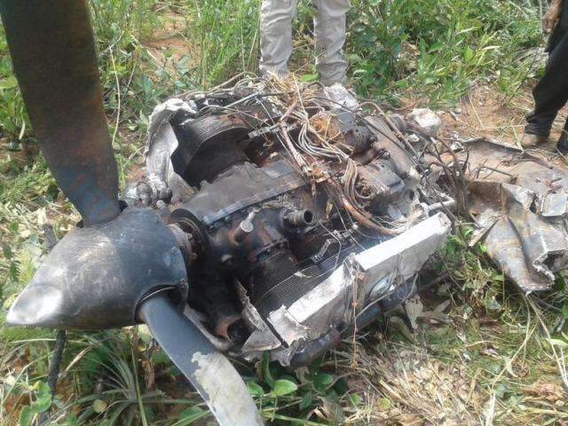 Restos de avi&atilde;o em chamas aparecem na fronteira e suspeita &eacute; de tr&aacute;fico