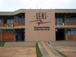 Campus da Uems em Dourados. (Foto: Divulgação/Uems)
