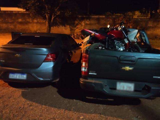 Carros roubados de fam&iacute;lia paraguaia s&atilde;o recuperados na MS-379