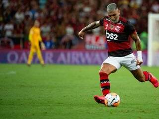 Gabigol foi autor de um dos 3 jogos do time em campo. (Foto: Flamengo/FC) 