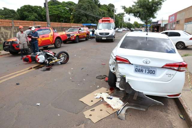 Idosa &eacute; atropelada por motociclista e morre ao deixar sacol&atilde;o no Tiradentes