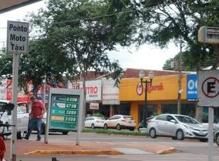 Posto da Marcelino Pires vende gasolina 23 centavos mais cara nesta quarta-feira (Foto: Helio de Freitas)