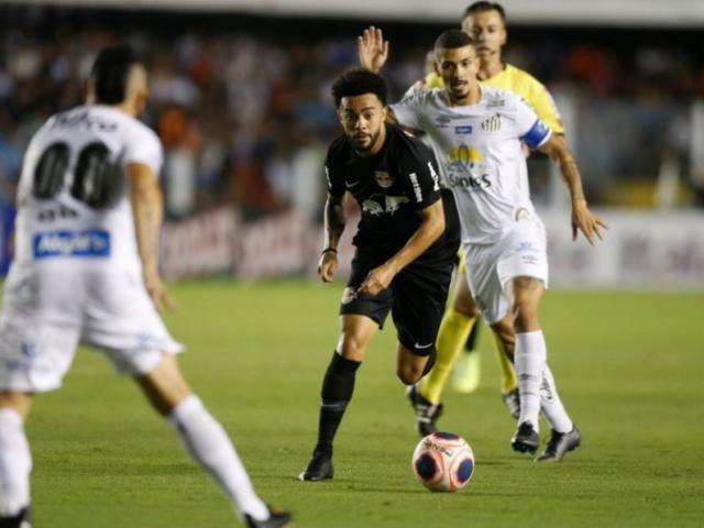 Na estreia do novo t&eacute;cnico, Santos empata sem gols contra o Bragantino 