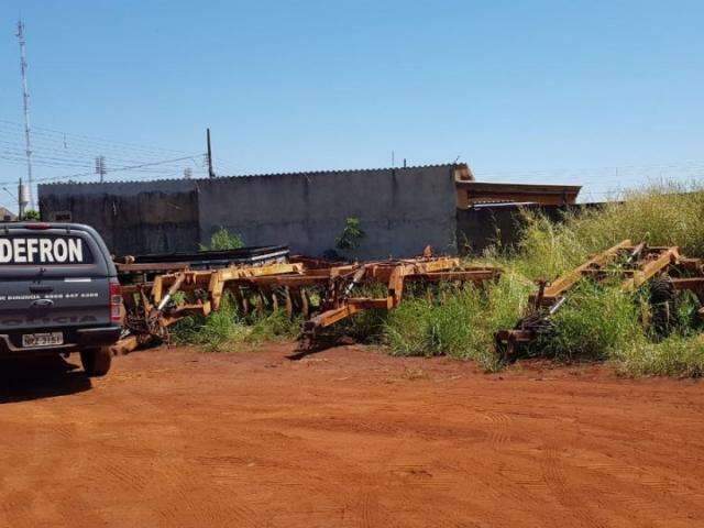 Pol&iacute;cia recupera maquin&aacute;rios agr&iacute;colas que s&atilde;o avaliados em R$ 180 mil