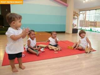 Ninho é lugar para criança aprender brincando, protegida e feliz. (Foto: Henrique Kawaminame)