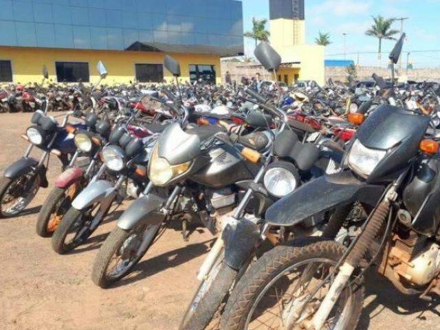 Detran-MS realiza leil&atilde;o de 153 motos e nove carros em condi&ccedil;&otilde;es de uso
