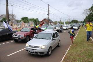 Organizadores mant&ecirc;m carreata de apoio a Bolsonaro na Capital