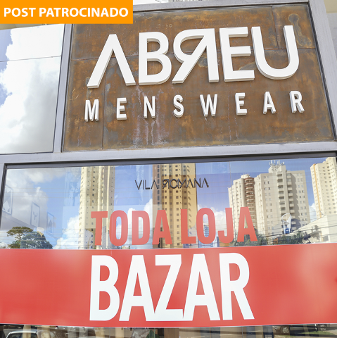 Com fila na porta da loja, Abreu Menswear liquida últimas peças Vila Romana