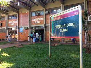 Hospital Universit&aacute;rio fecha ambulat&oacute;rio nesta quarta-feira 