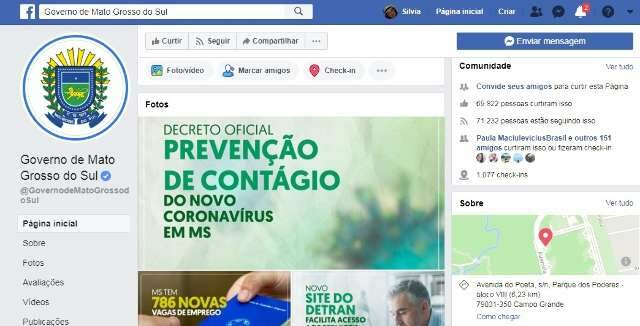 Governo vai transmitir pela internet boletins di&aacute;rios do coronav&iacute;rus
