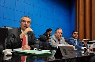 Presidente da Assembleia, Paulo Corrêa, durante sessão (Foto: Luciana Nassar/ALMS)