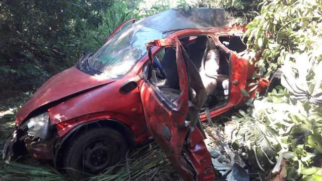 Motorista b&ecirc;bado bate em &aacute;rvore e morre &agrave;s margens de rodovia