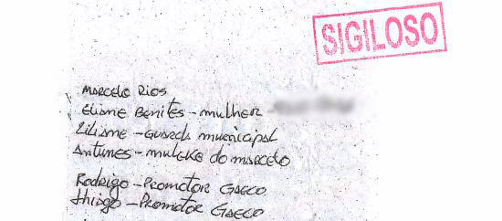 Bilhete em papel higi&ecirc;nico foi estopim para nova fase da Opera&ccedil;&atilde;o Omert&agrave; 