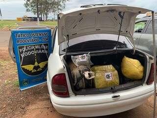 Traficante &eacute; preso com 150 quilos de maconha que seriam entregues na Capital 