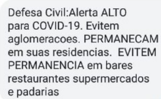 Defesa Civil emite alerta de alto risco de contamina&ccedil;&atilde;o em MS