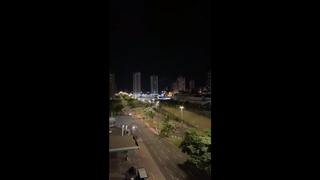 Leitores registram de casa como foi noite do toque de recolher na Capital 