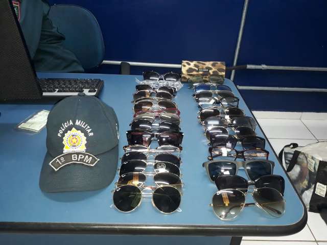Bandido que furtou R$ 30 mil em &oacute;culos de &oacute;tica &eacute; preso ap&oacute;s toque de recolher 