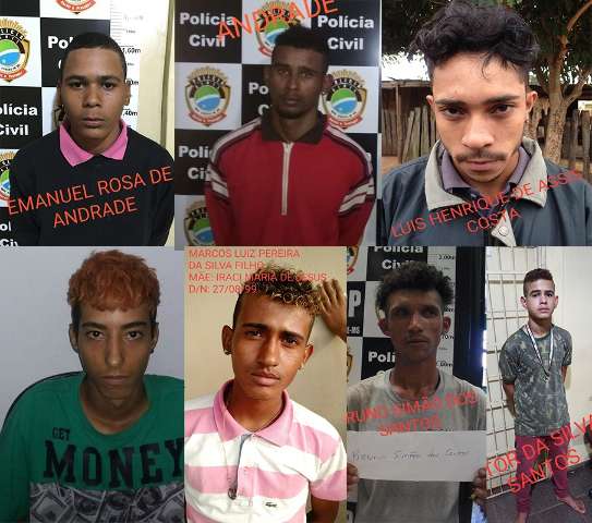 Durante a madrugada, 10 presos fogem de delegacia no interior