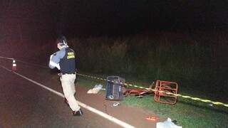 Condutor mata ciclista atropelado e foge sem prestar socorro na BR-163