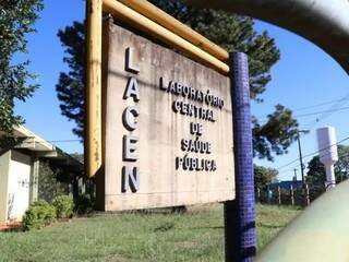 Sede do Lacen, em Campo Grande (Foto: Arquivo)