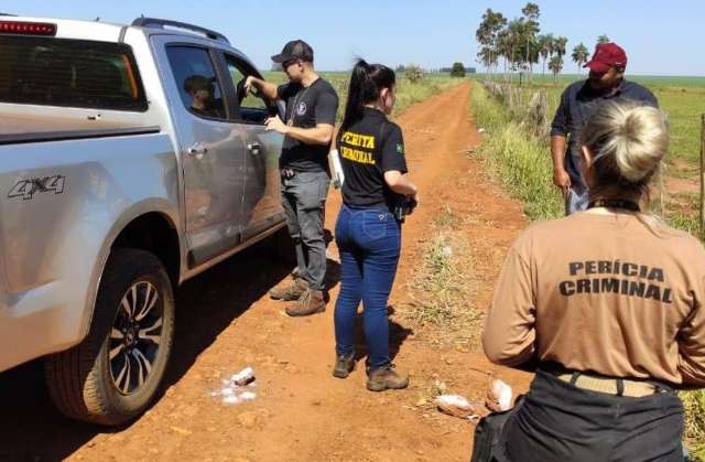 Sem presen&ccedil;a de assassino confesso, pol&iacute;cia reconstitui morte de Lanzarini