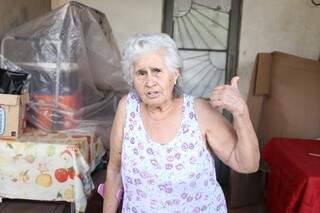 Dona de casa Neusa Martins, de 75 anos (Foto: Paulo Francis)