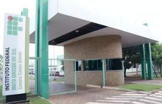Fachada do campus do IFMS em Campo Grande. (Foto: Divulgação/IFMS)