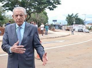 Aos 86 anos, prefeito de Goiânia, Iris Rezende inaugura obra após, ele mesmo, decretar distanciamento social (Foto/Divulgação)