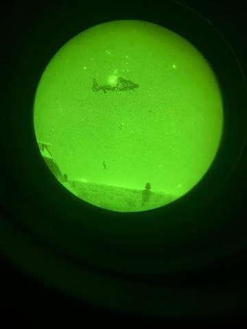 Treinamento do Ex&eacute;rcito tamb&eacute;m deu show de luzes no c&eacute;u da Capital