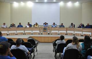 Sessão na Câmara Municipal de São Gabriel do Oeste (Foto: Divulgação - SGDO)