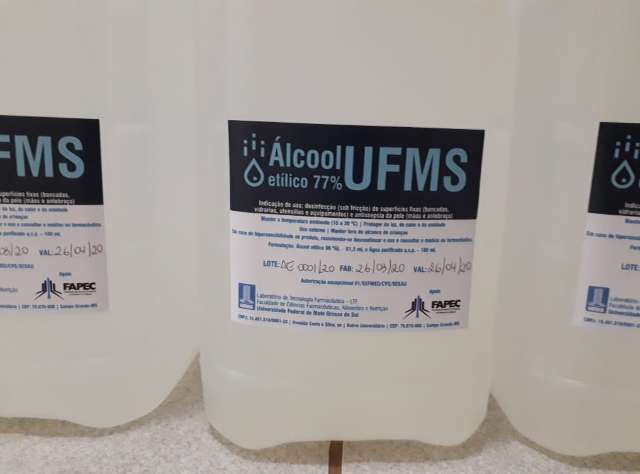 Fapec pede doa&ccedil;&otilde;es em dinheiro ou em mat&eacute;ria-prima para produ&ccedil;&atilde;o de &aacute;lcool