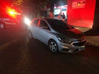 Carro foi recuperado após ação na Vila Popular (Foto/Divulgação)