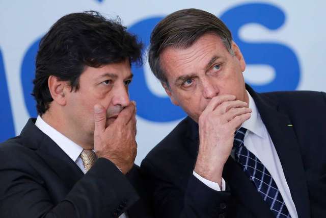 Em meio a diverg&ecirc;ncias com Mandetta, Bolsonaro critica integrantes do Governo 