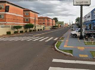 Cruzamento da Rua Eduardo Santos Pereira com Ceará, nas proximidades do trecho onde ocorreu a batida. (Foto: Google Street View)