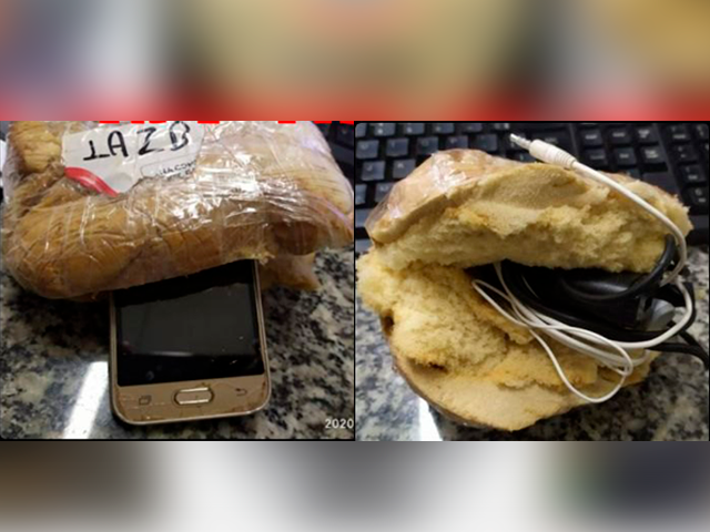 Dupla &eacute; presa com celular e droga embalados com espuma encomendados por preso