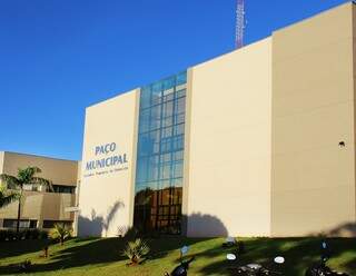 Sede da Prefeitura de Nova Andradina (Foto: Divulgação - PMNA)