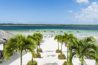 A paradisíaca e deserta praia de Pratagy, em Alagoas, um destino que vale a pena no Nordeste (Foto: Divulgação)