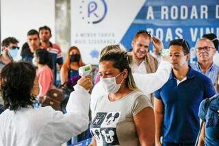 Das 17 barreiras sanitárias de MS, 8 identificaram suspeitas de coronavírus Das 17 barreiras sanitárias de MS, 8 identificaram suspeitas de coronavírus