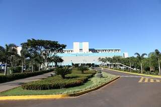 Santa Casa de Campo Grande, maior hospital de Mato Grosso do Sul (Foto: Paulo Francis)