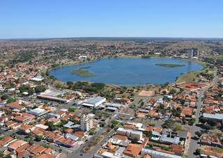 Vista aérea de Três Lagoas. (Foto: Divulgação/Prefeitura de Três Lagoas)