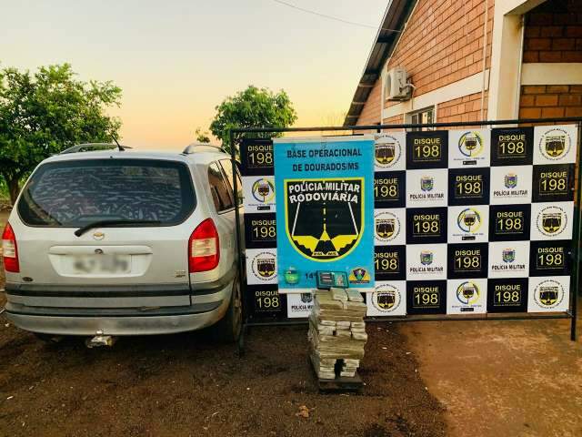 Dupla do TO que viajava com crian&ccedil;a de 6 anos &eacute; presa com maconha na MS-379