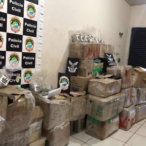 Mais de 1,4 t de maconha &eacute; apreendida ap&oacute;s a&ccedil;&atilde;o em bar de fachada