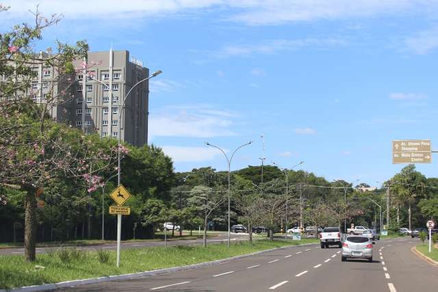 Semana começa com baixa umidade do ar máxima de 34ºC em MS