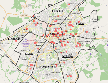 Mapa de casos mostra avan&ccedil;o do coronav&iacute;rus para as &ldquo;bordas&rdquo; da cidade 