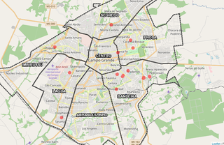 Em 22 de março, mapa mostrava mais casos em bairros nobres. (Foto: Reprodução)