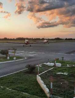 Já estão à disposição no Aeroporto de Corumbá duas aeronaves Air Tractor.