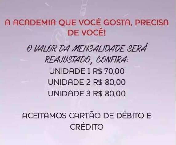 Academia de gin&aacute;stica reajusta pre&ccedil;o e causa revolta entre alunos 